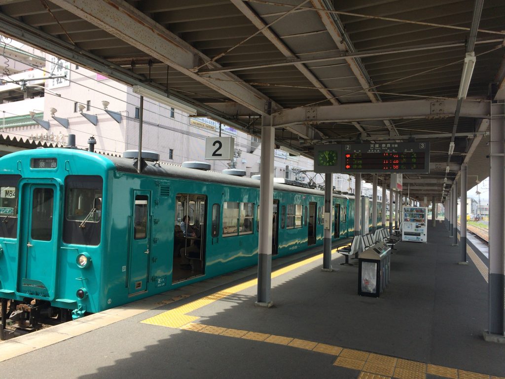 三輪山　桜井駅