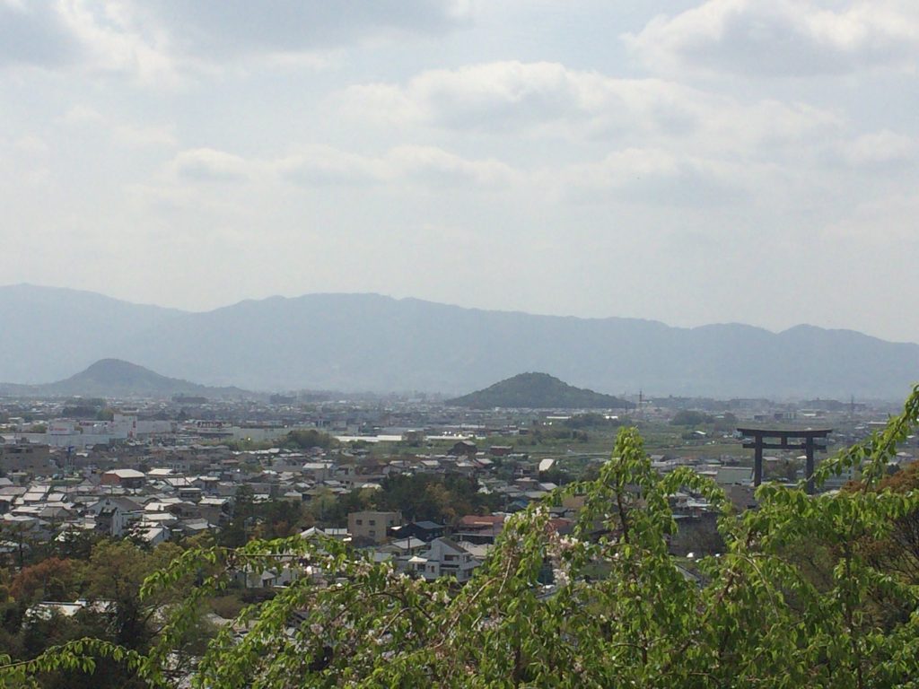 三輪山からの風景